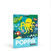Sticker poster voor kinderen - [POPPIK - my poster] Aquarium - vanaf 6 jaar
