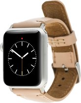 Bomonti Leather Leren bandje - Apple Watch Series 1/2/3 (42mm) - Roze