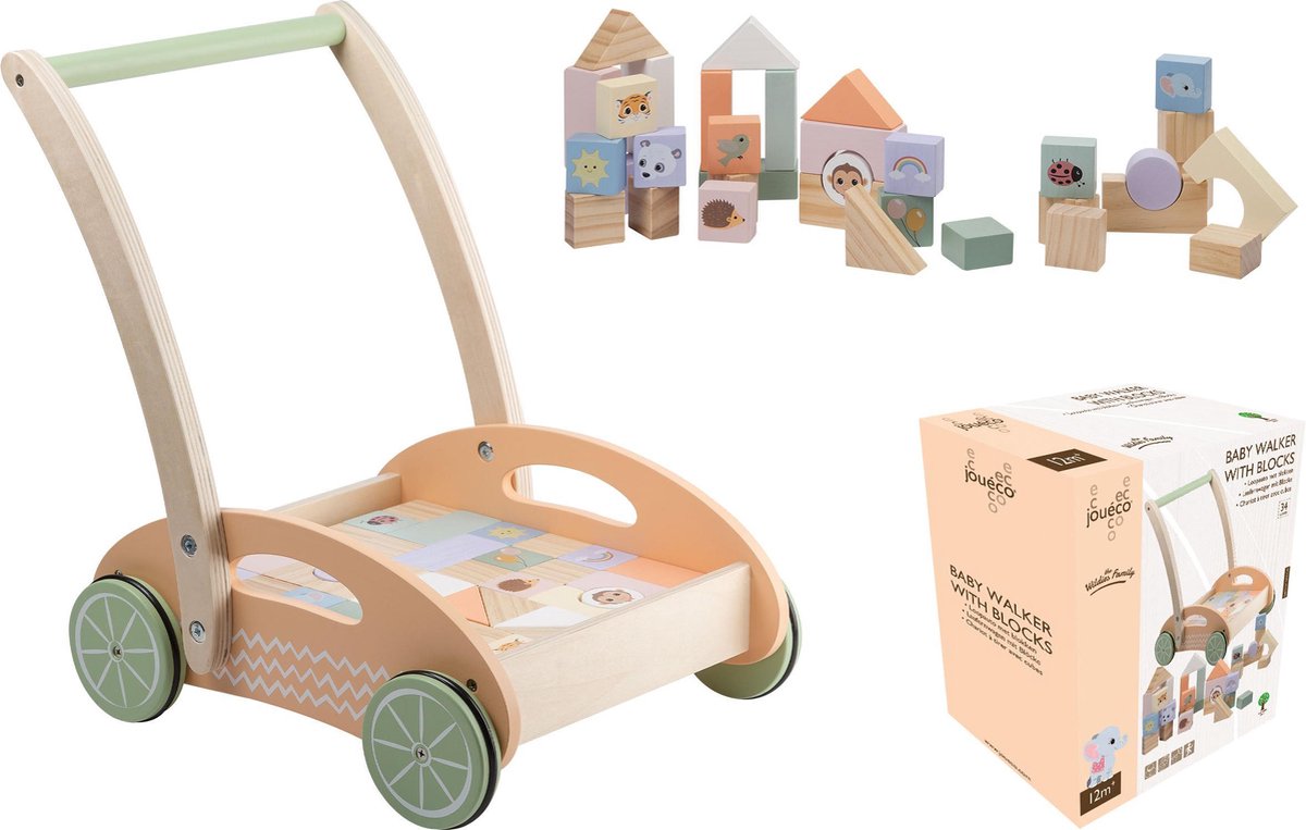 Jou co - The Wildies Family Loopauto met blokken