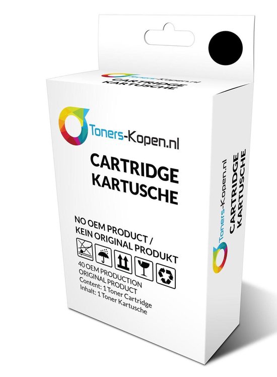 Epson 18XL - Huismerk Inkt Cartridge - Zwart - huismerk met XP102, XP202, XP205, XP212, XP215, XP225, XP30, XP302, XP305, XP312, XP313, XP315, XP322, XP325, XP33, XP402, XP405, XP405WH, XP412, XP413, XP415, XP420, XP422, XP425