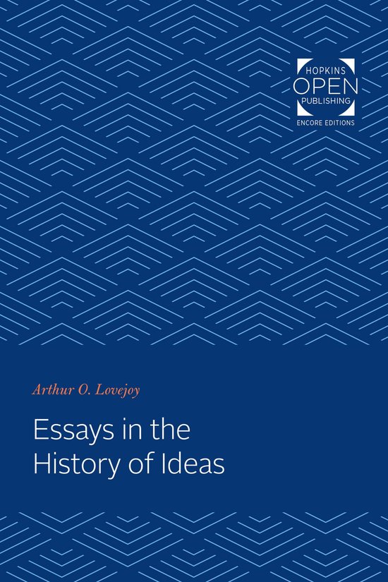 Essays in the History of Ideas - cover