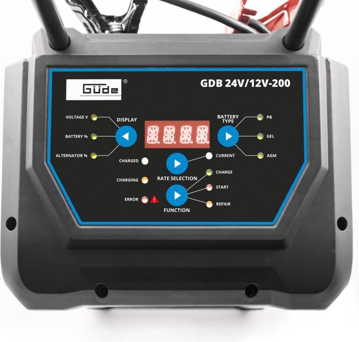 Loadup Acculader Type BC 730 met starthulp 40 t/m 1500 Ah