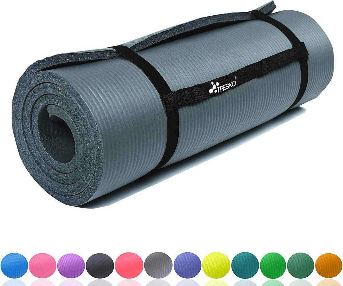 Sens Design Yogamat - Fitnessmat - 185x60 cm - 1,5 cm dik - BluePetrol - Sens Design