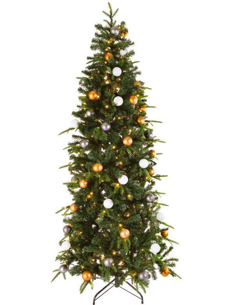 Easy Set Up Tree® LED Avik Decorated Bronze Kunstkerstboom 180 cm