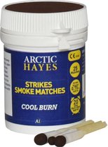 Arctic Hayes - 25 Rook lucifers (strikes smoke matches) - 20 sec. rook