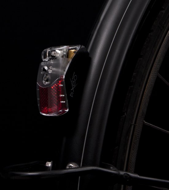 Spanninga Pixeo Fiets achterlicht - Batterij - Met Auto-sensor — afbeelding 4