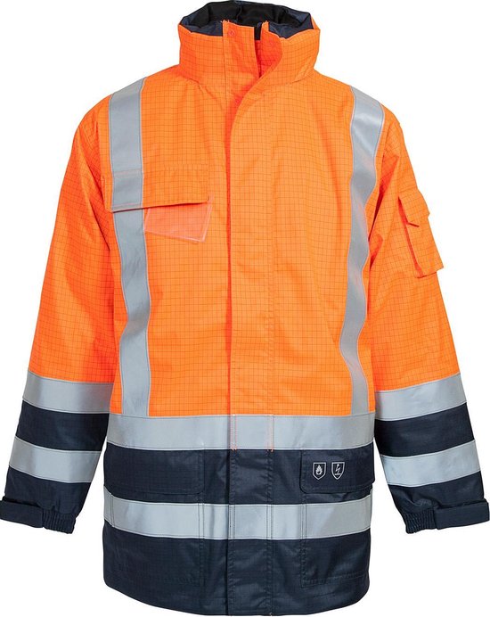 Elka SecureTech Multinorm Jacke - Praktische Arbeitsjacke Mit Reflexstreifen