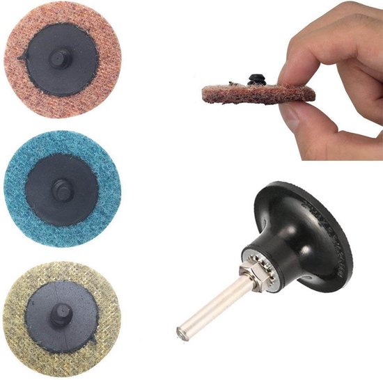 60 Stück 2 Zoll 36/60/80/120/240 Roloc Schleifscheiben Set Schnellwechselscheiben Mit 1 4 Zoll Scheiben Pad Halter Fur Gesenkschleifer Flachschleifen Polieren Grat Finish Entrosten 60 Stück 2 Zoll 36/60/80/120/240 Roloc Schleifscheiben Set Schnellwechselscheiben Mit 1 4 Zoll Scheiben Pad Halter Fur Gesenkschleifer Flachschleifen Polieren Grat Finish Entrosten