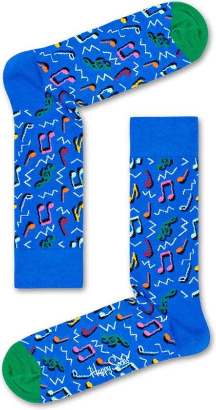 Happy Socks Sokken City Jazz Socks Blauw Maat:36-40