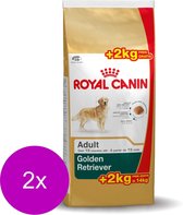 Royal Canin Golden Retriever Adult - Hondenvoer - 2 x 12+2 kg Bonusbag