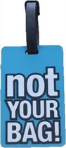 DW4Trading® Kofferlabel "Not your bag!"