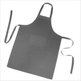 Homéé® Horeca suite Keukenschorten BBQ BIB Apron 240g. p/m2 - donker grijs - 70x100cm