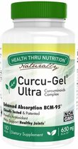 Curcu-Gel 650 mg BCM-95 Curcumin (non-GMO) (180 Softgels) - Health Thru Nutrition