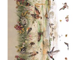 Tafellaken - Tafelkleed - Tafelzeil - Opgerold op tube - Geen Plooien - Jacht - 140 cm x 220 cm