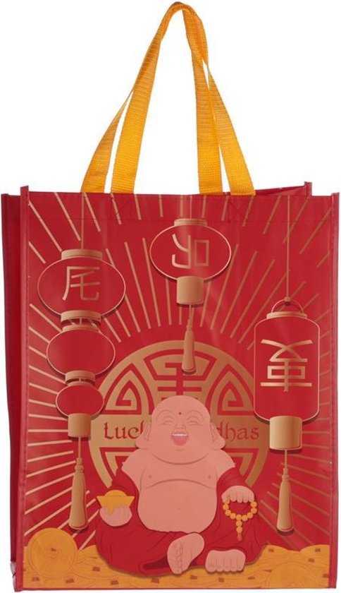 Boodschappentas Shopping bag Tas Buddha Boeddha bol