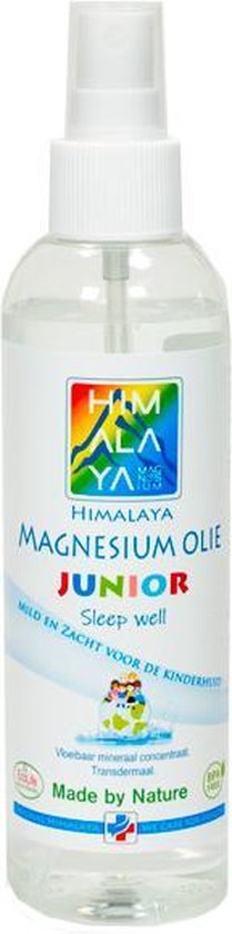 Klagen was Gehoorzaamheid Magnesium olie JUNIOR 200 ml (voor kinderen 6 maanden tot 13 jaar) Himalaya  | bol.com