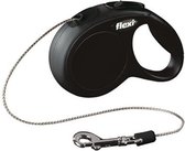 Flexi New Classic Cord - Laisse pour chien - Noir - S - 5 m - (<12 kg)