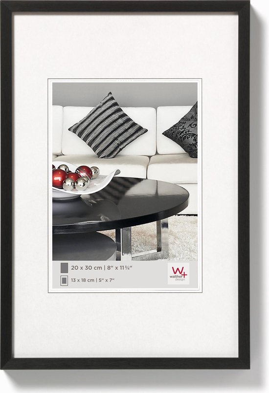 Walther Chair - Fotolijst - Fotoformaat 29,7x42 cm (DIN A3) - zwart