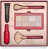 Makeup Revolution - Highlight & Glow Kit - Gift Set - Cadeauset