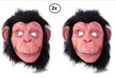 2x Masker Aap Chimpanzee