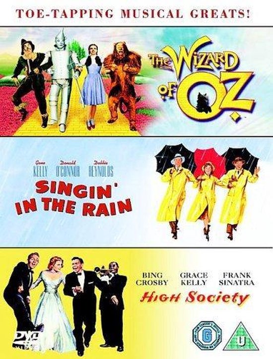 Wizard of Oz / Singin' In The Rain / High Society (Import) (DVD Triples)