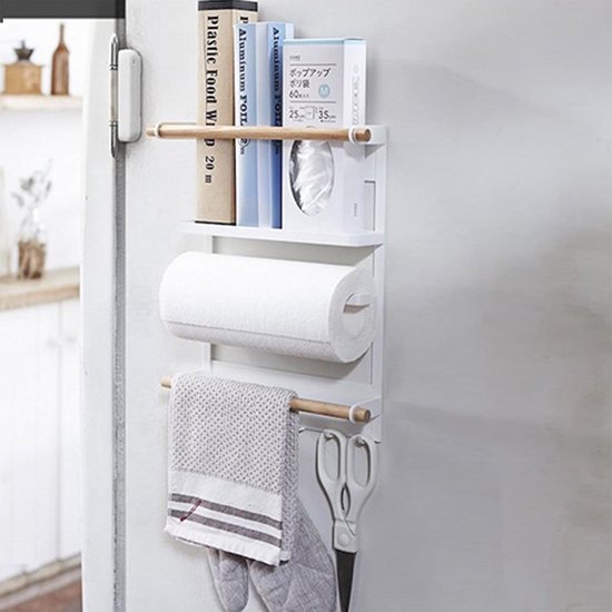 Support De Rangement Pour Rouleaux De Ruban - Étagère En Fer Robuste, 41x19.5x24 Cm, Idéale Pour Couture Et Loisirs Créatifs