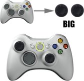 Thumb grips - Controller Thumbgrips - Joystick Cap - Thumbsticks - Thumb Grip Cap geschikt voor Playstation PS4 en Xbox - 2 stuks Groot 8 dots extra grip Zwart