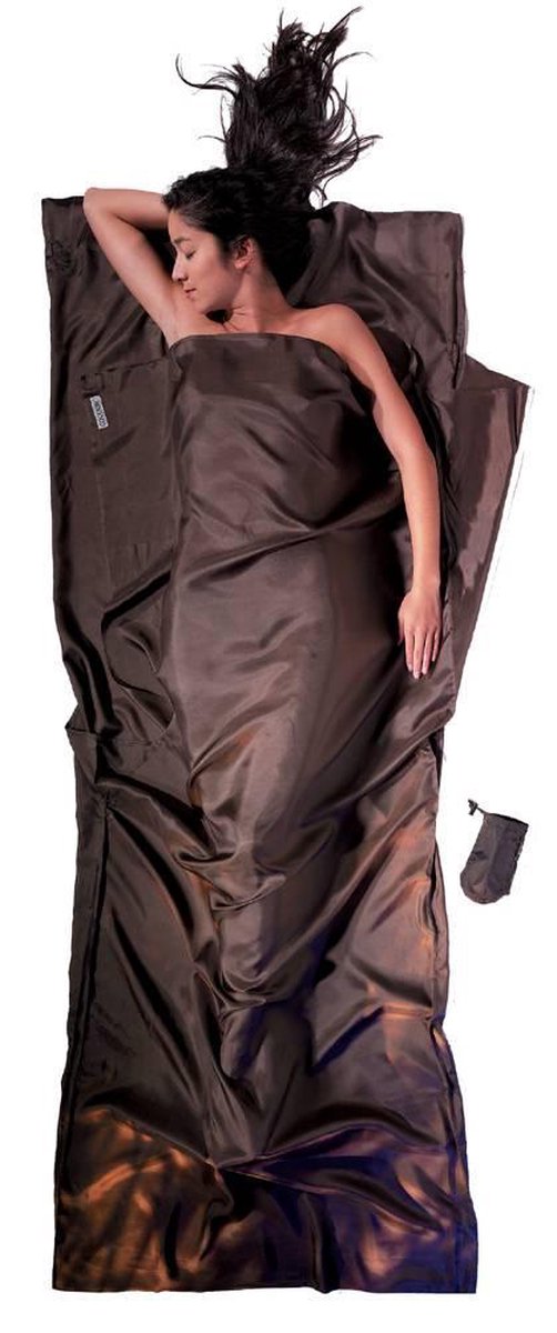 Cocoon Travelsheet, Silk, Natural Silk Lakenzak van Cocoon — afbeelding 3