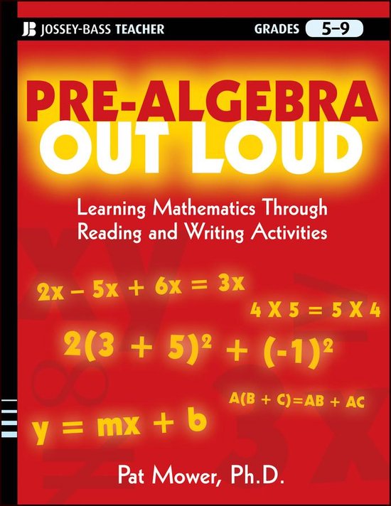 Pre-Algebra Out Loud - cover
