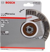Bosch - Diamantdoorslijpschijf Best for Abrasive 125 x 22,23 x 2,2 x 12 mm