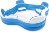 Intex Family Lounge Pool 229 x 229 x 66 cm - Opblaasbaarzwembad