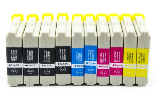 Inktdag inktcartridges voor LC1000 inktcartridges /LC-1000 Brother  inktpatronen ... | bol.com