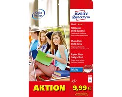 Avery-Zweckform Everyday Inkjet Photo Paper glossy 2415 Fotopapier DIN A4 160 g/m² 50 vellen Glanzend