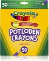 Crayola - 50 Kleurpotloden - Sterke potloodstiften - Heldere kleuren