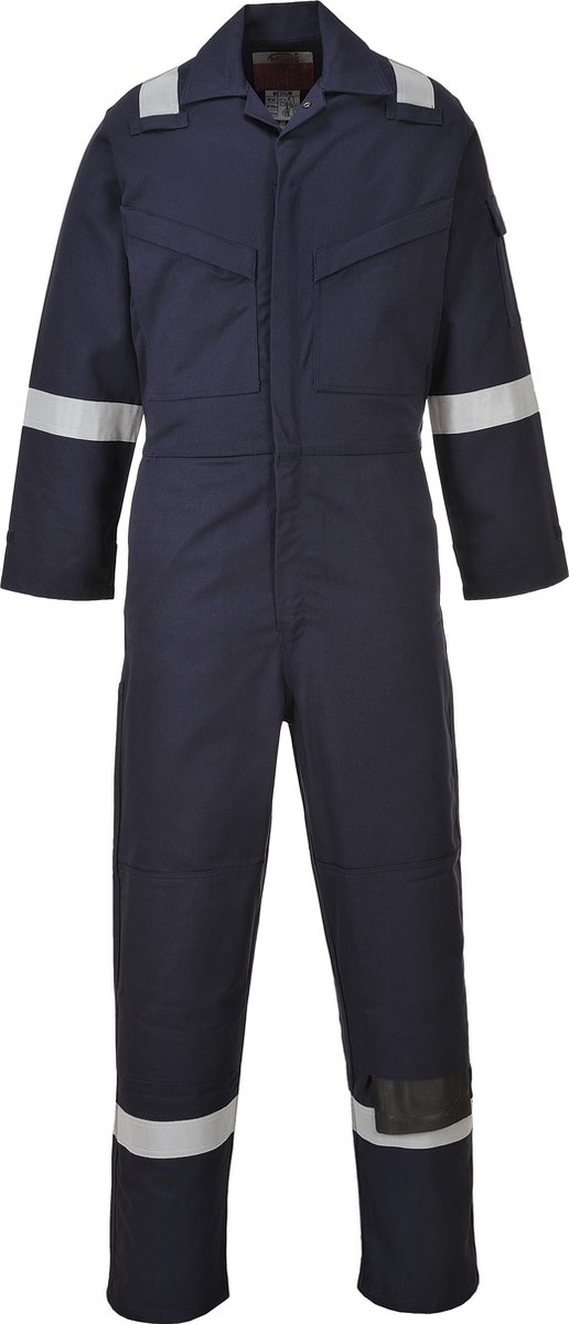 Overall vlamvertagend & antistatisch Blauw maat L