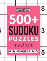 500+ Sudoku Puzzles Book Medium