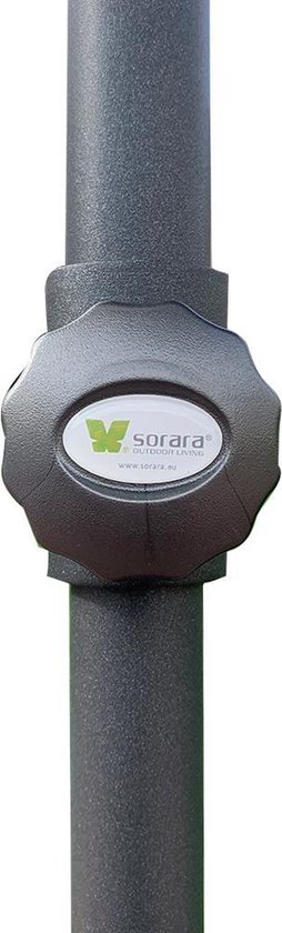 beroemd ziek wiel SORARA® Valencia Parasol - Zand - 160 x 200 CM - Kantelbaar vaderdag cadeau  | bol.com