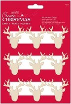 Hert Schaduwbeeld Knijpers (9 stuks) - Create Christmas