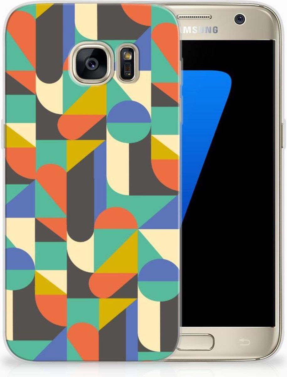 Samsung Galaxy S7 TPU bumper Funky Retro