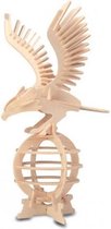 Bouwpakket 3D Puzzel Arend- hout