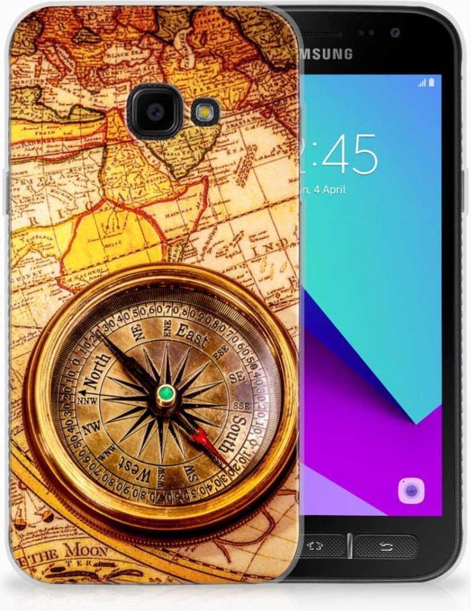 Back Cover voor Samsung Galaxy Xcover 4 | Xcover 4s Siliconen Back Cover Kompas
