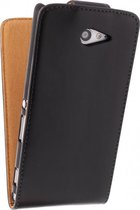 Xccess Leather Flip Case Xperia M2    Bk
