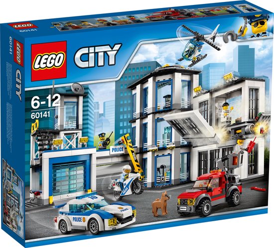 Pakistaans Altijd uitgebreid LEGO City Politiebureau - 60141 | bol.com