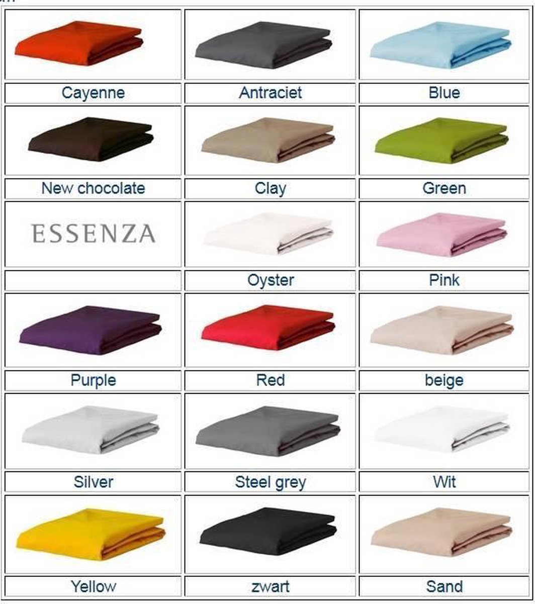 Essenza Eenpersoons Hoeslaken Perkal 80x200 - Pink