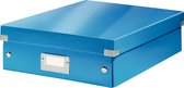 Boîte de rangement moyenne Leitz Click & Store - A4 - Bleu