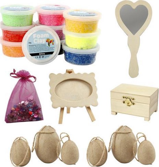 Foam Clay Klei Knutselpakket Pasen