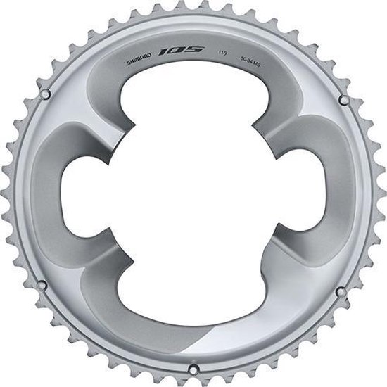 pijnlijk misdrijf Abstractie Kettingblad 50T Shimano 105 FC-R7000 - zilver | bol.com