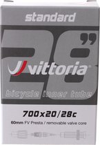 Vittoria Binnenband Standard 20/28-622 Presta 60 mm - Zwart-700x20C/700x28C