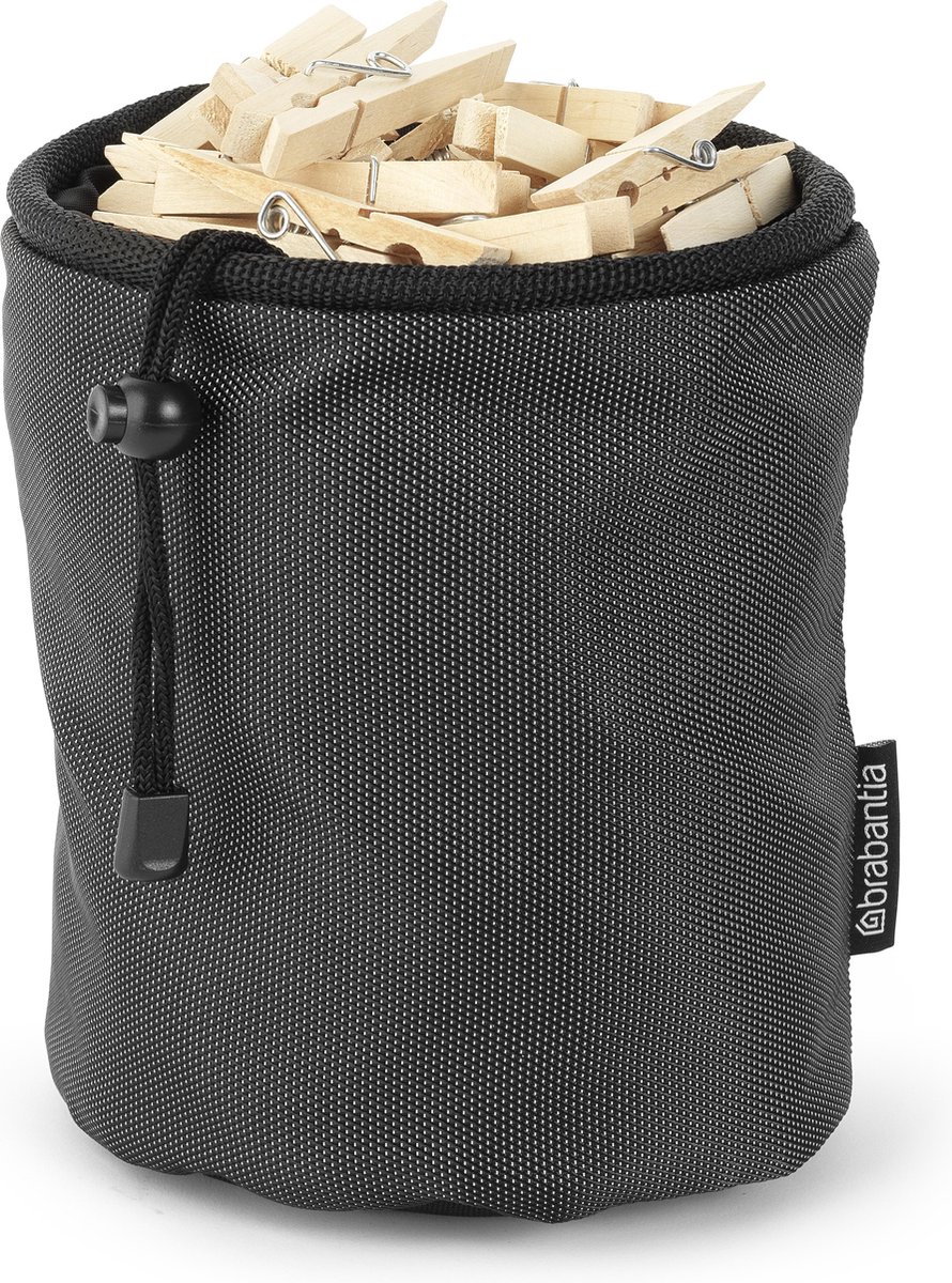 Brabantia Premium Wasknijpertasje - Zwart