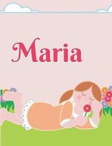 Maria Personalized Sketchbook Journal Notebook